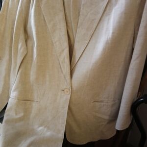 2 Pc Linen Suit